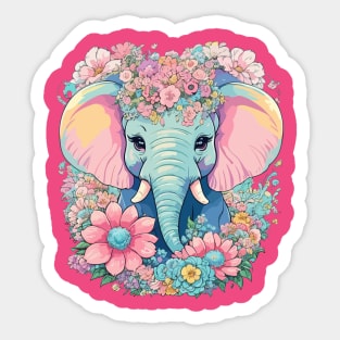 Cute Elephant Sticker